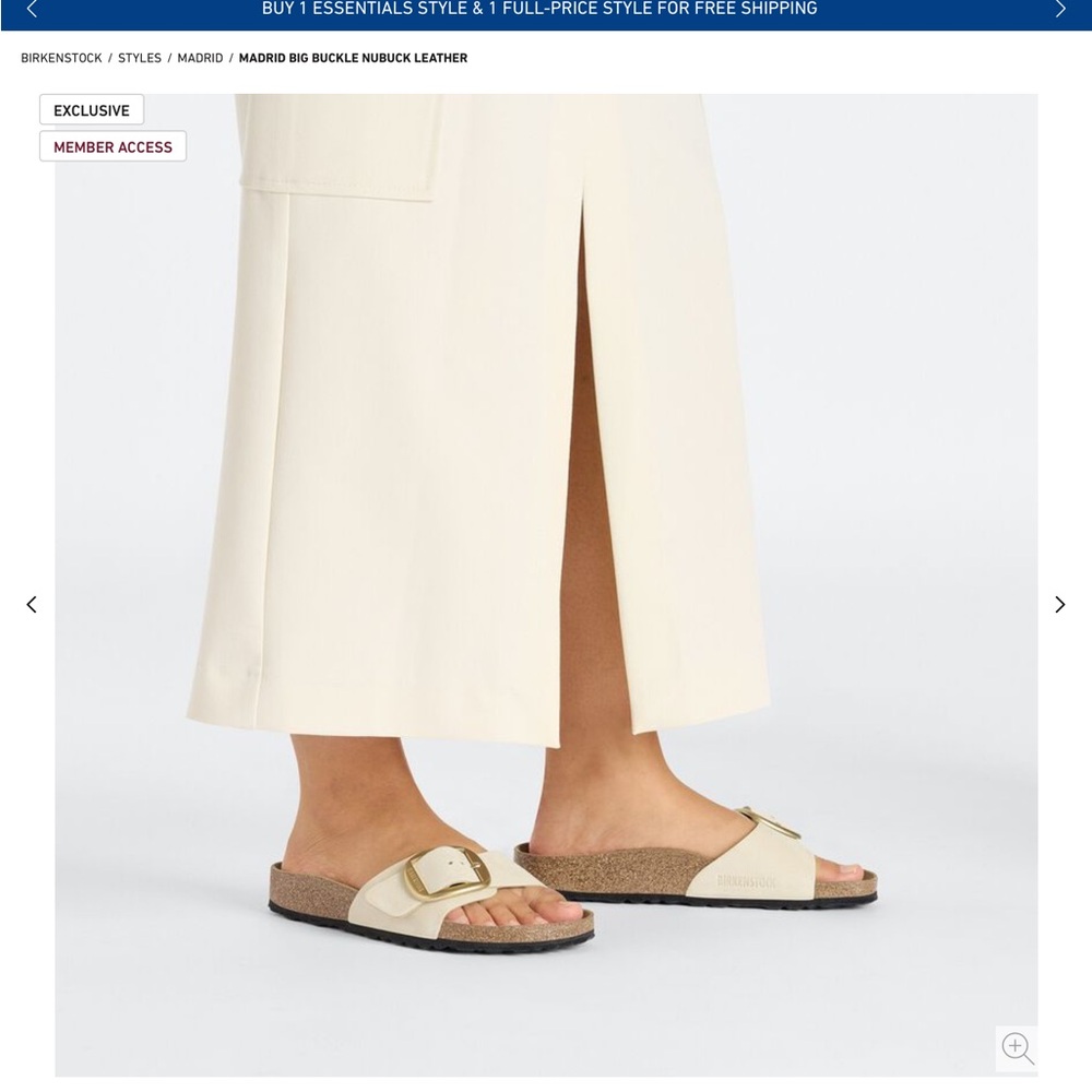 Birkenstock Madrid Big Buckle